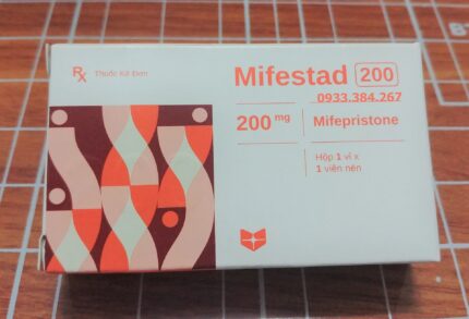 Combo 3: Mifestad 200mg mẫu mới + Misoprostol 200mg hàng chính hãng