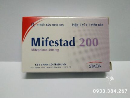 Liệu trình Mifestad 200 mcg cho thai dưới 7 tuần tuổi theo WHO