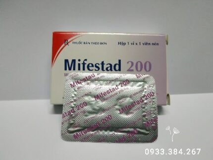 Bộ Mifestad 200mg + Misoprostol 200mg thuốc phá thai  (Dùng cho thai dưới 7 tuần)